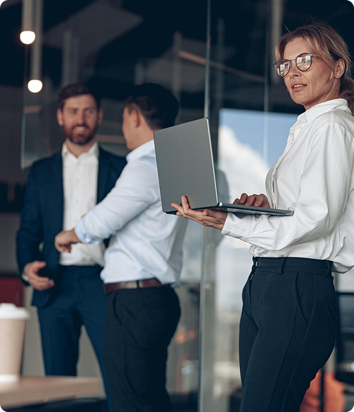 Finanzexperten bei der Arbeit